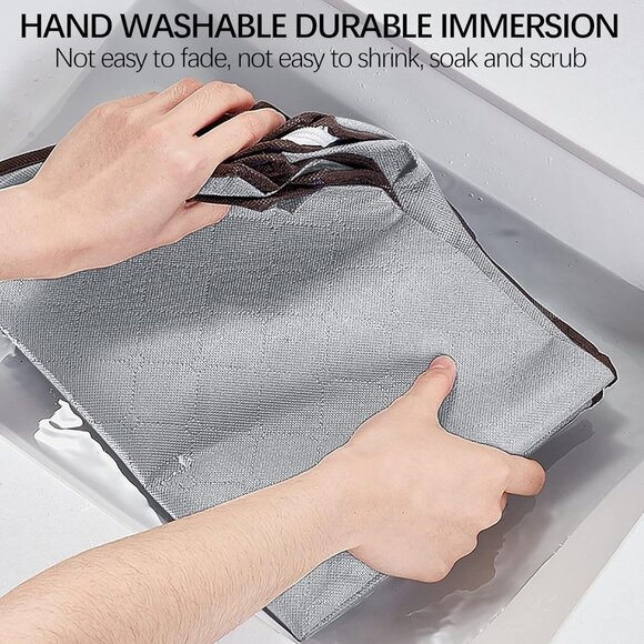 Large Storage Bag Set 3 Bedding Winter Clothes Storage Organization Space Saver - Picture 3 of 10